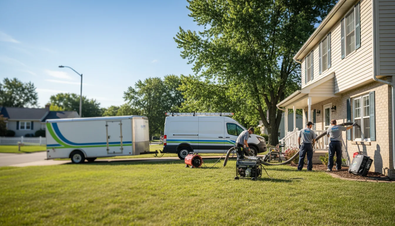 Flooded Basement Restoration And Cleanup With Repair in Leota, MN near me